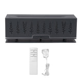 Flame Aroma Diffuser 200ml Capacity Low Noise Relaxing Night Light for Home Office V1294-YM0901-3113230220016