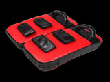 2 x Thai Boxing Punch Focus Pad Mitts Training Strike Shields Set V63-799317
