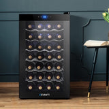 Devanti Wine Fridge Cooler 28 Bottles WC-70A-28B-BK