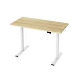 Artiss Standing Desk Motorised Dual Motor 120CM White Oak HASD-268-WHDF-NTDB-120