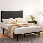 Artiss Bed Frame Double Size Metal Frame NOE MBED-C-NOE-D-BK-AB