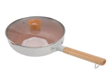 Sauce Pan Stick Proof Aluminum Alloy Multi Functional Milk Pot with Wooden Handle for Induction Gas V1294-YM0512-3118220271611