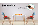 Artiss Dining Chairs Set of 2 Fabric Retro Replica DSW BA-BB-DSW-56FBX2