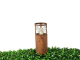 Rust Round Pillar Candle Holder 55cm V637-27600CDL