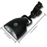 Grill Light With 360 Degree Rotation, Heat Resistant LED Clip On BBQ Light for Grilling, Camping and V1189-LC-HW-00390