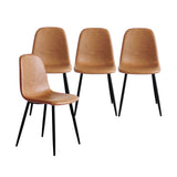 Levede 8x Dining Chairs Kitchen Eames CH1058-4-BRX2