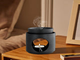 Ylang-ylang golden wax melt, ceramic oil burner machine, wax burner ceramic burner, V1259-DP01-BO-293