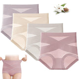 Leakproof Tummy Control Panties, Ultimate Comfort Shaping Panties, Seamless Cotton Briefs V1366-AZ2-W-11397