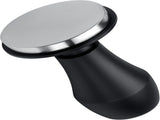 Coffee Tamper V4.1 with Click Sound Feedback, Spring Loaded Flat Base Tamper, Anodized Aluminum V1237-ZY00B0DQRCHC7S