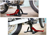 Motorcycle Jack Dirt Bike Stand Adjustable Lift Hoist Table Height Lifting Stand V324-CS-TD-059