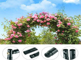 Metal Garden Arch Trellis Iron Plant Support Outdoor Climbing V178-66754