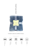Brown 150*200cm Flannel Fleece Blanket - Quilted Diamond Pattern, Soft & Warm Polyester Throw for V888-ELOSUNG50668