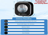 Automatic Foaming Soap Dispenser Rechargeable Black, 320 ml V1237-ZY-818-162