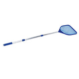 Pool Skimmer Net Quick Cleaning Three Section Telescopic Rod Pool Cleaning Tools for Hot Tubs Spas V1294-YM0715-3111210499311