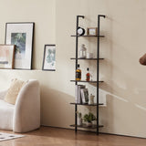 VEVOR Industrial Square Pipe Shelf 5 Tier 40x30x178cm Wall-Mount for Bedroom V952-JSGZWJFGHMBH9PIGIV0