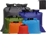 6 Pack Waterproof Dry Bags for Kayaking Fishing and Camping, 1.5 L to 8 L V1237-MS-912-120