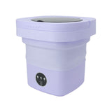 6.5L Washing Machine Folding Portable Automatic Deep Cleaning Wash and Spin Dry Washer with Water V1294-YM0703-3113230146813