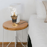 Electric Incense Burner Frankincense Incense Holder Vintage Arabic Censer Burner Home Yoga Spa V1369-AZ3-W-08906