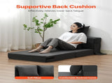 Folding Sofa Bed, 3-in-1 Foldable Couch Bed with 2 Pillows and Washable Cover, 25D High Density V952-ZDSFDDZSFSINLMIP6V0