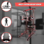 Power Tower Pull Up Weight Bench Dip Multi Station Chin Up Home Gym Equipment V63-831701