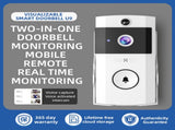 Transparent Rain Cover Doorbell Combination HD Wireless Video Doorbell with Long-Lasting Battery V888-ELOSUNG28551
