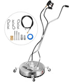 Surface Cleaner 20 inch Flat Surface Cleaner for Pressure Washer 4000psi Pressure with 3/8 Quick V952-QDXDJ20CDJL000001V0