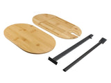 Bathtub Tray Table with Height Adjustment Freestanding Bath Caddy Tray for Tub Against Wall Bathtub V1294-YM0901-3116250001011