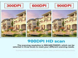 Portable Document Scanner 900DPI A4 Book and Photo Digital Scanner Instant Scanning Supports JPG/PDF V1370-AZ4-07627