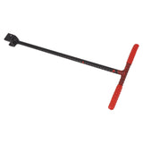 41x20cm Water Meter Key Steel T Handle Curb Key with 4 Way Multi Functional Utilities Key V1294-YM0521-3111230026511