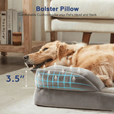1 piece set XL size 102*80*18cm foam dog bed, designed for super large dogs, C-shaped V1102-HEGW-001