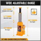 10 Ton Hydraulic Bottle Jack w/Safety Valve Car Van Truck Caravan Lift SUV 4WD V465-82042