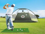 Everfit 3M Golf Practice Net And Training Mat Set Driving Target Green TENT-GR-GOLF-MAT-M