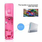 Wii Remote and Nunchuck Controller,Upgrade Wii Wireless Controller Compatible with Wii Wii U,Pink V1370-AZ4-08256