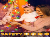 900 LED Colorful USB Fairy String Lights with Remote, 30m Green Wire, IP44 Waterproof 8-Mode Timer V1107-COLORFUL USB FAIRY STRING LIGHTS