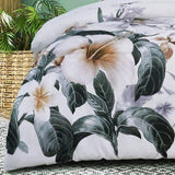 Bianca Chiquita Cotton Quilt Cover Set Double V442-BCA-QUILTCS-CHIQUITA-WHITE-DS
