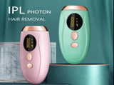 Green Permanent IPL Hair Removal for Women & Men Advanced Ice Cooling Tech for Painless Treatment V1268-MZ000155