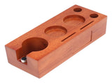 8 in 1 Wooden Coffee Tamper Station 51 To 54mm Height Adjustable Organizer Station 7 Compartments 1 V1294-YM0901-3118240165311
