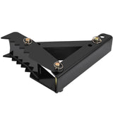 45.7 cm Backhoe Thumb, 12 mm Teeth Thickness Heavy Duty Excavator Thumb, Black Steel Weld On Thumb V952-FCMZ18INCBH12MM01V0