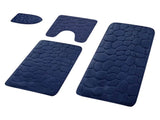 Kdkad Bathroom Rugs Sets 4 Piece, Non Slip Memory Foam Bathroom Rugs, Machine Wash Bathroom Mat Set, V1189-WXFWAL-20260326-01929