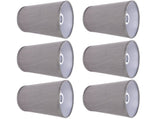 6PCS Simple Lamp Shades Modern Cloth Art Lampshade for E14 Screw Chandelier Wall Lamp V1294-YM0901-3119210046111