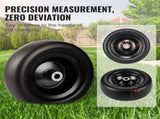 Lawn Mower Tires with Rim, 11x4-7" Tubeless Tractor Tires, 2-Pack Tire and Wheel Assemby, Flat-free V952-GCJLZ11X45SXTCAWDV0