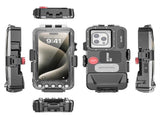 Universal 30m Bluetooth Diving Case for Apple & Samsung - Deep-Water Waterproof Phone Protector V888-ELOSUNG33347