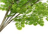 Hanging Native Green Dense Maiden Hair Fern Bush UV Resistant 80cm V637-DP8880004