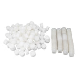 100PCS Net Cups with 100PCS Sponges Plastic Breathable Bottomless Garden Plant Net Pot Bucket Basket V1294-YM0703-3111230094612