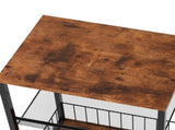 Levede Side Table 3-Tier Storage Shelf Modern Table NI1064-BR-AU