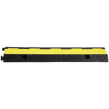 5 PCs Rubber Cable Protector, 2 Channel, 12000 lbs/axle Capacity Heavy Duty Hose Wire Cover V952-SKCDL52WH1111U72JV0