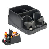 Universal Truck Console Car Cup Holder Floor Drink Storage Organizer Tray for Trucks, Cars, Suvs, V1189-LC-QP-00783