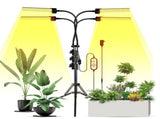 3 Heads LED Grow Lights for Indoor Plants Full Spectrum 3 Light Modes 5 Brightness 3 Timing with V1294-YM0901-H48543EU-2
