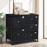 Levede Chest of 5 Drawers Storage Cabinet CH1107-5-DG