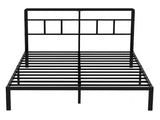 Levede Double Bed Frame Metal Base Platform Headboard Heavy Duty Mass Storage BF1074-D-AU